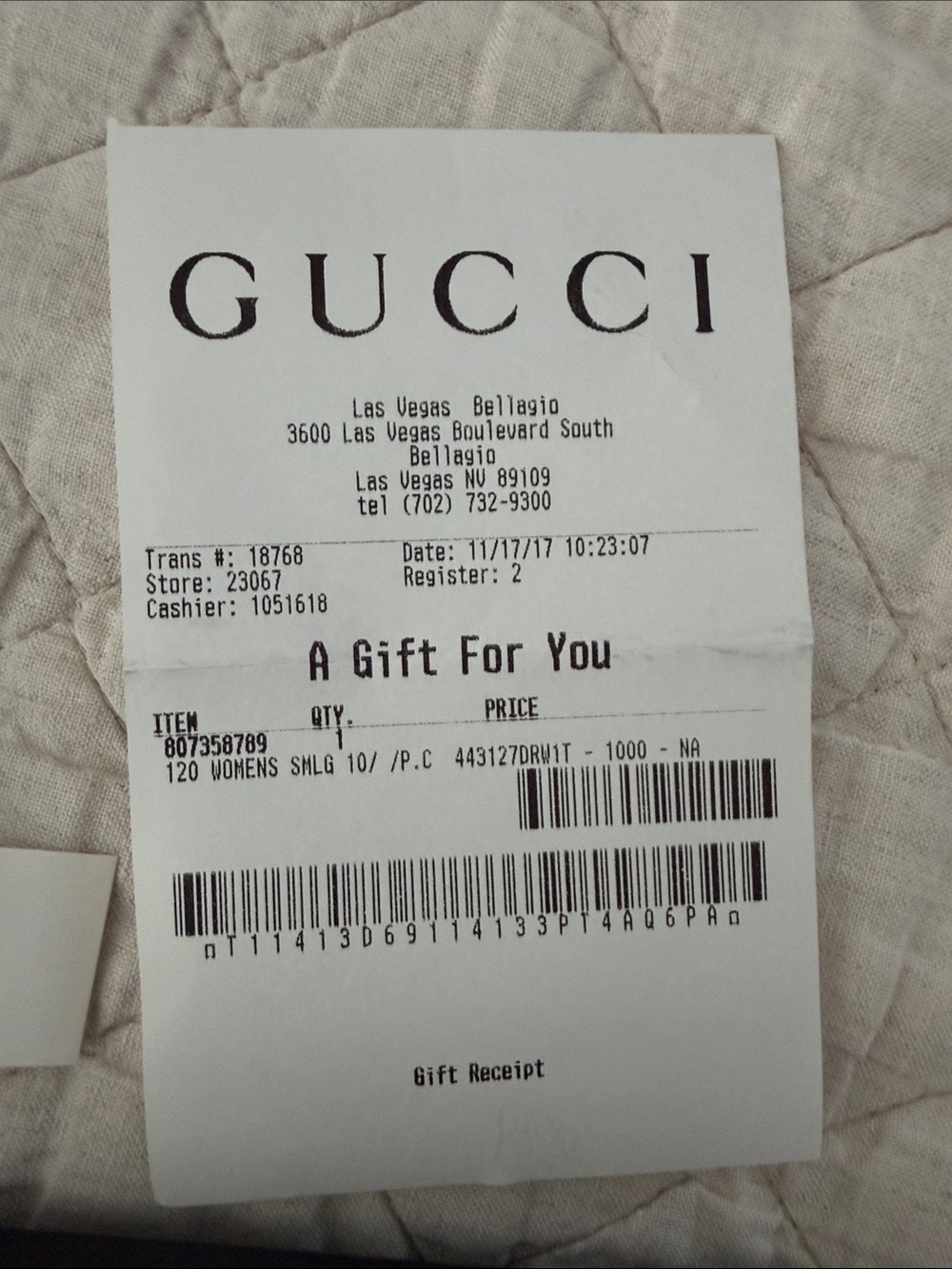 Gucci Black Quilted Leather Card Holder with Gold Double G - Picture 2 of 12